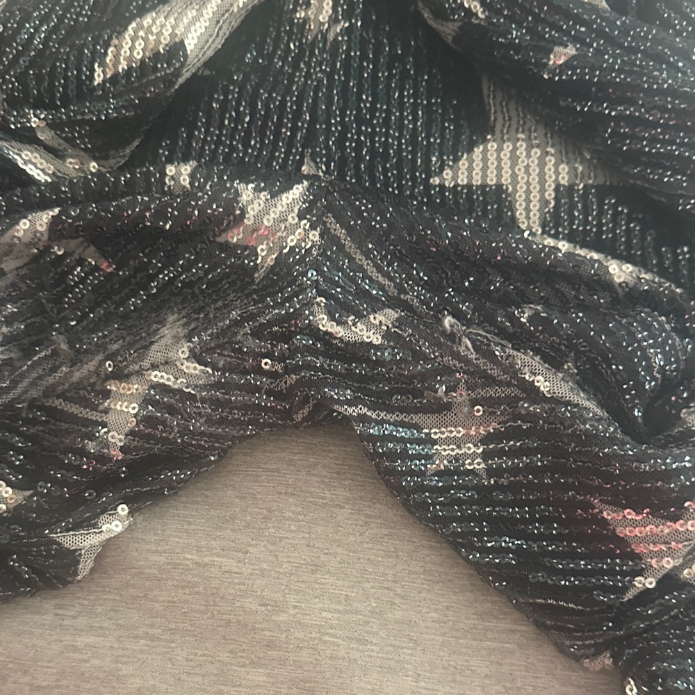 Black & White Star Print Strapless Jumpsuit - Picture 8 of 9